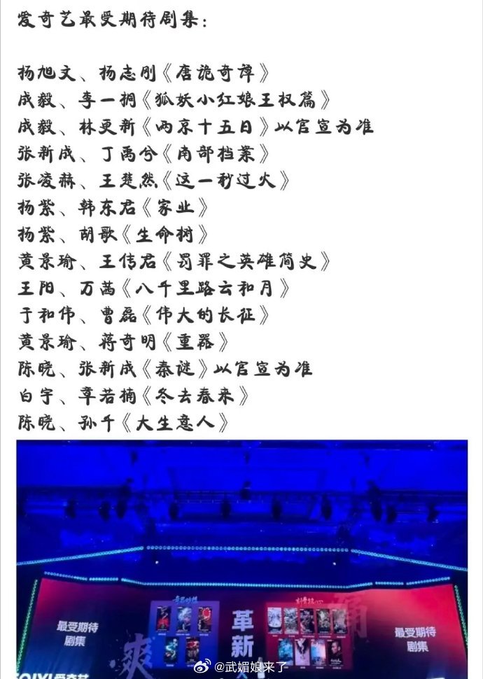 王楚然、丞磊主演的《成何体统》被爱奇艺列入2026年核心剧阵。这部古装剧从拍摄到