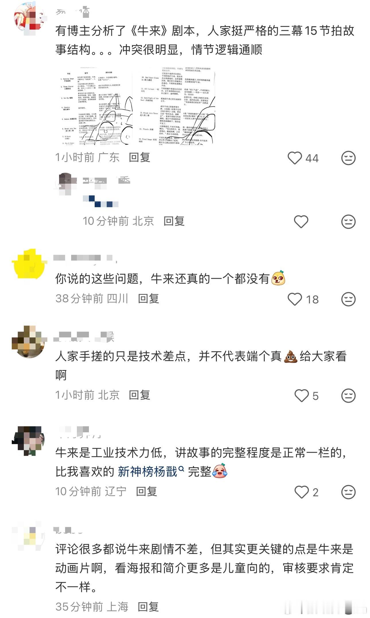 xhs上看到这条因为剧情问题被审查驳回的，所以《牛来》只是技术力低吗，我还挺震惊