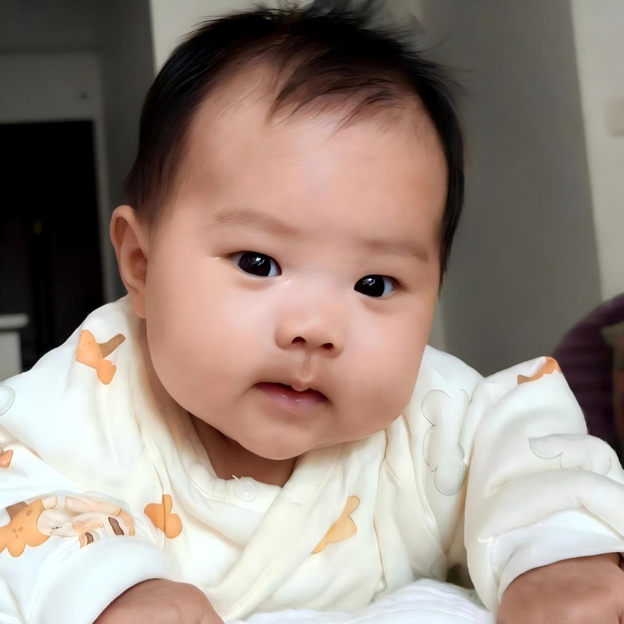 呦呦这张怎么看都像个男孩子，帅锅！！！