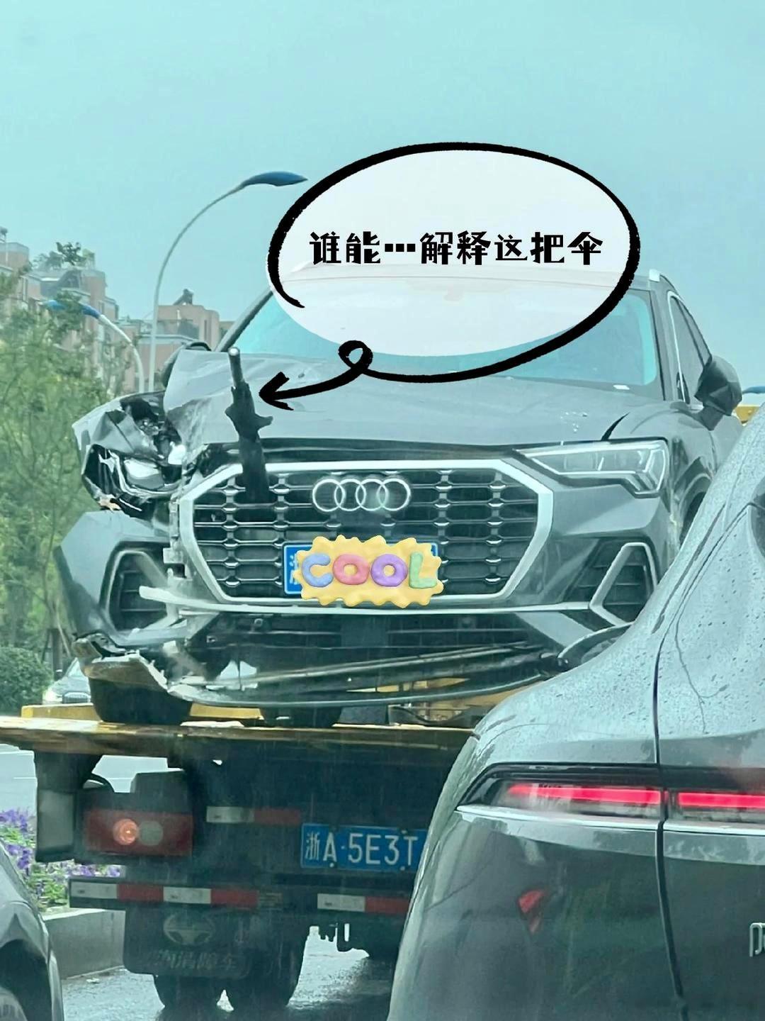 谁能…解释这把伞是什么情况？ ​​​