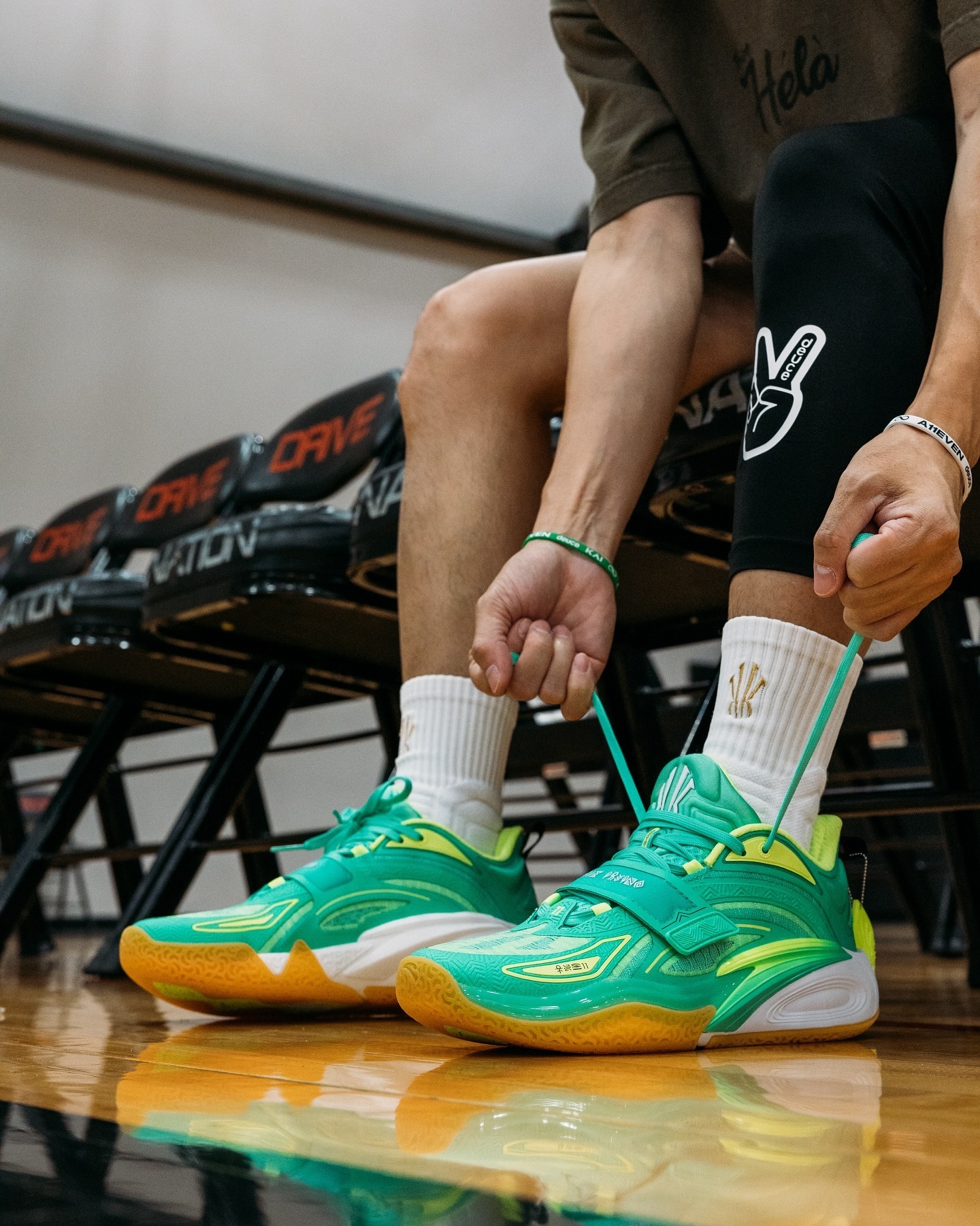 #SNEAKERS ON COURT# 🪶Green Grails 🧩©️j
