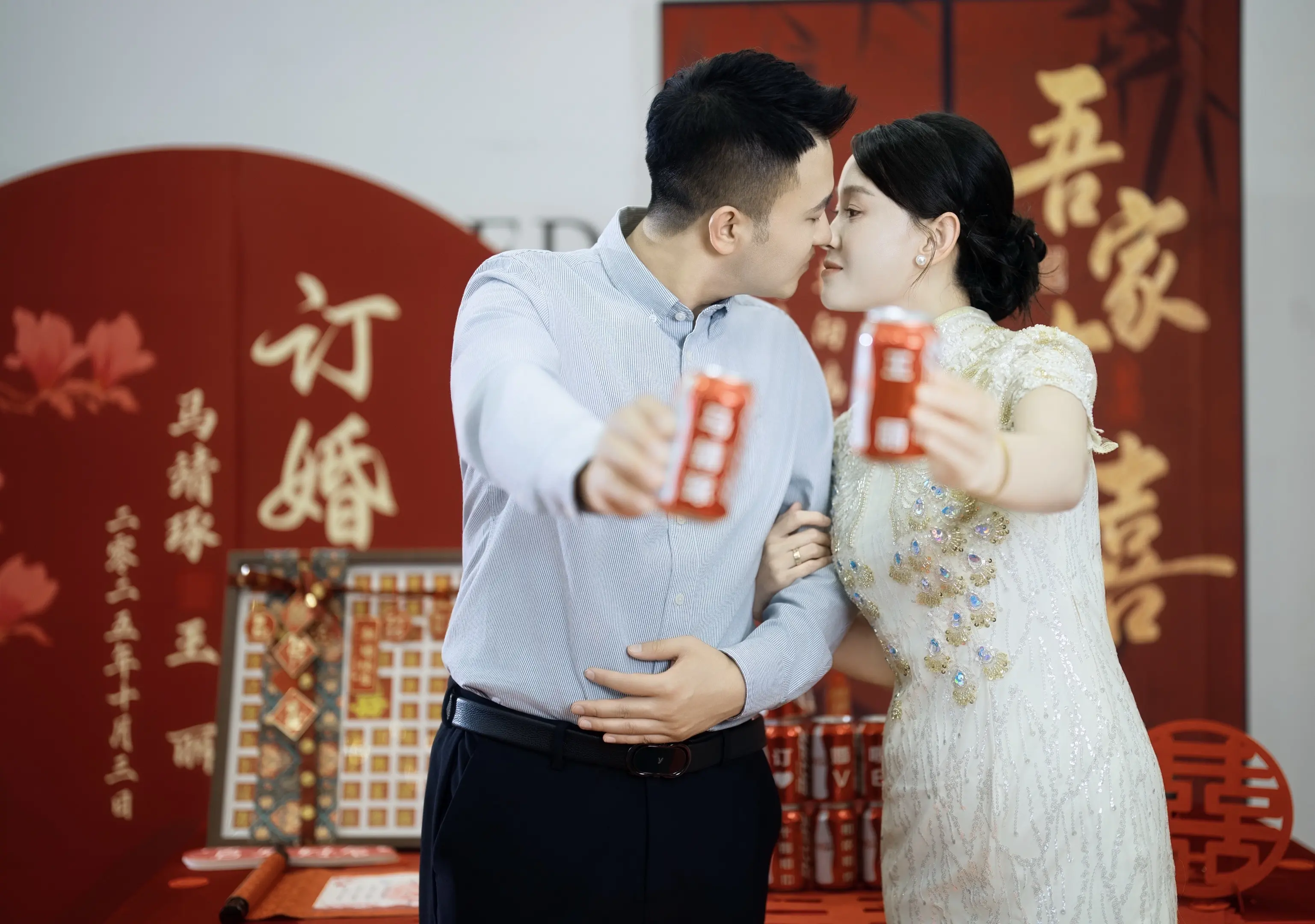 婚礼现场 订婚 我要上热们 婚礼跟拍 榆林订婚跟拍