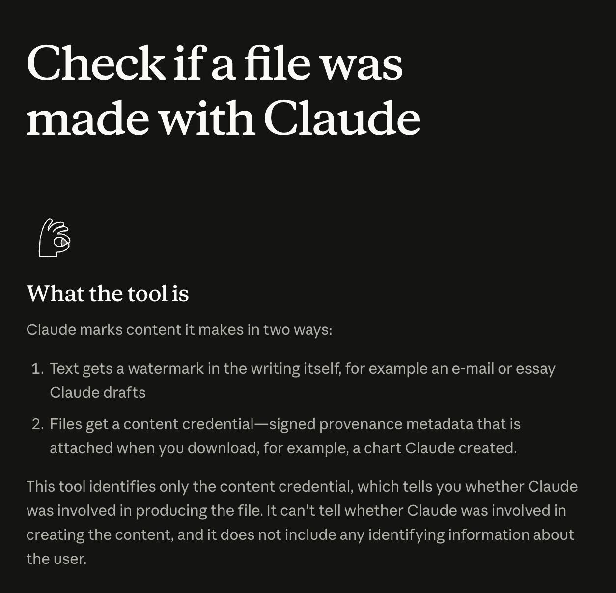 【Anthropic上线Claude内容识别器：是合规的“投名状”还是防伪的“护