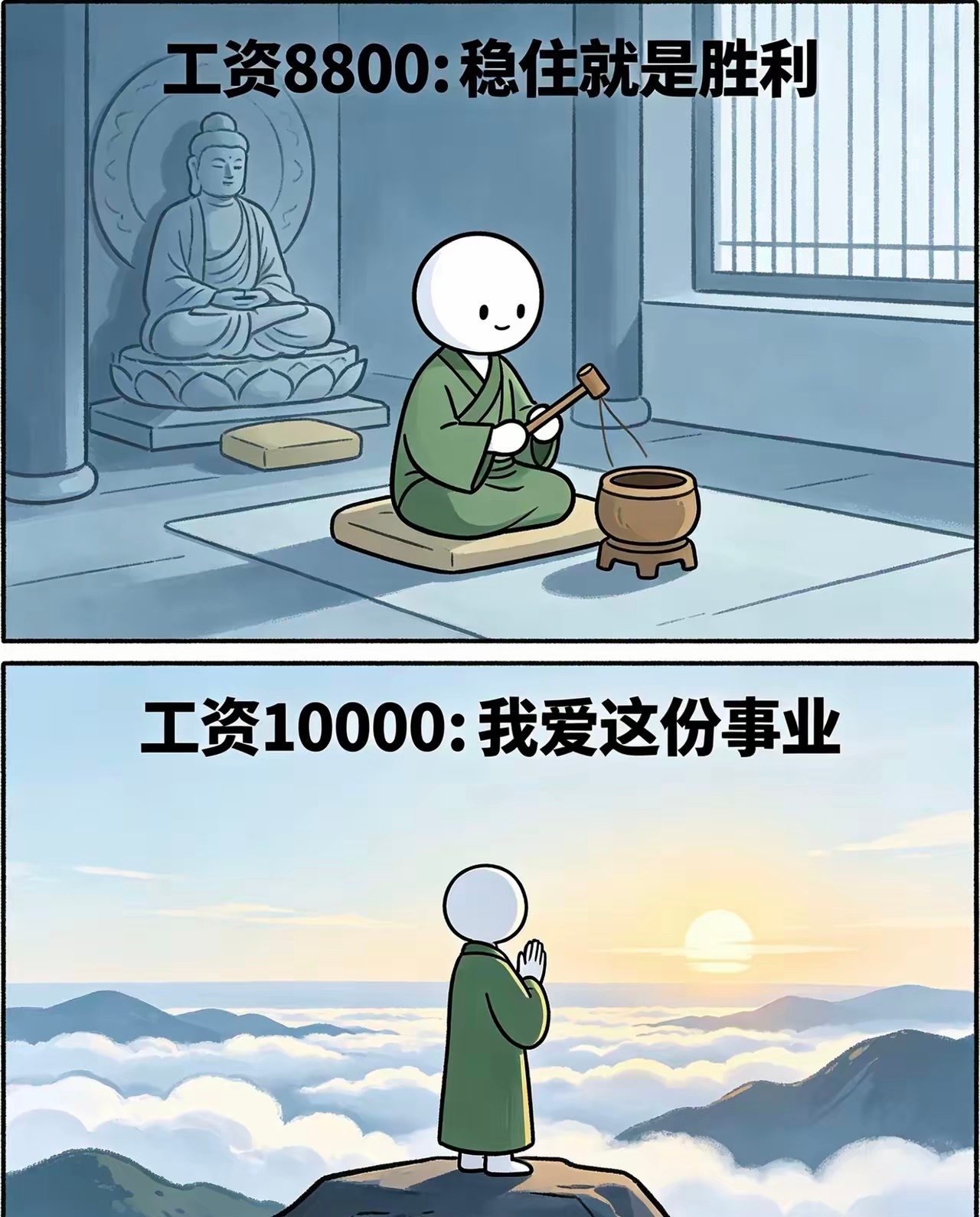 大家都到哪个阶层了？誓与公司共存亡，奈何实力不允许 