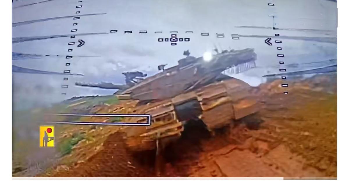 黎巴嫩真主党发布：其在当地时间3月25日使用FPV无人机击毁了以色列国防军在南黎