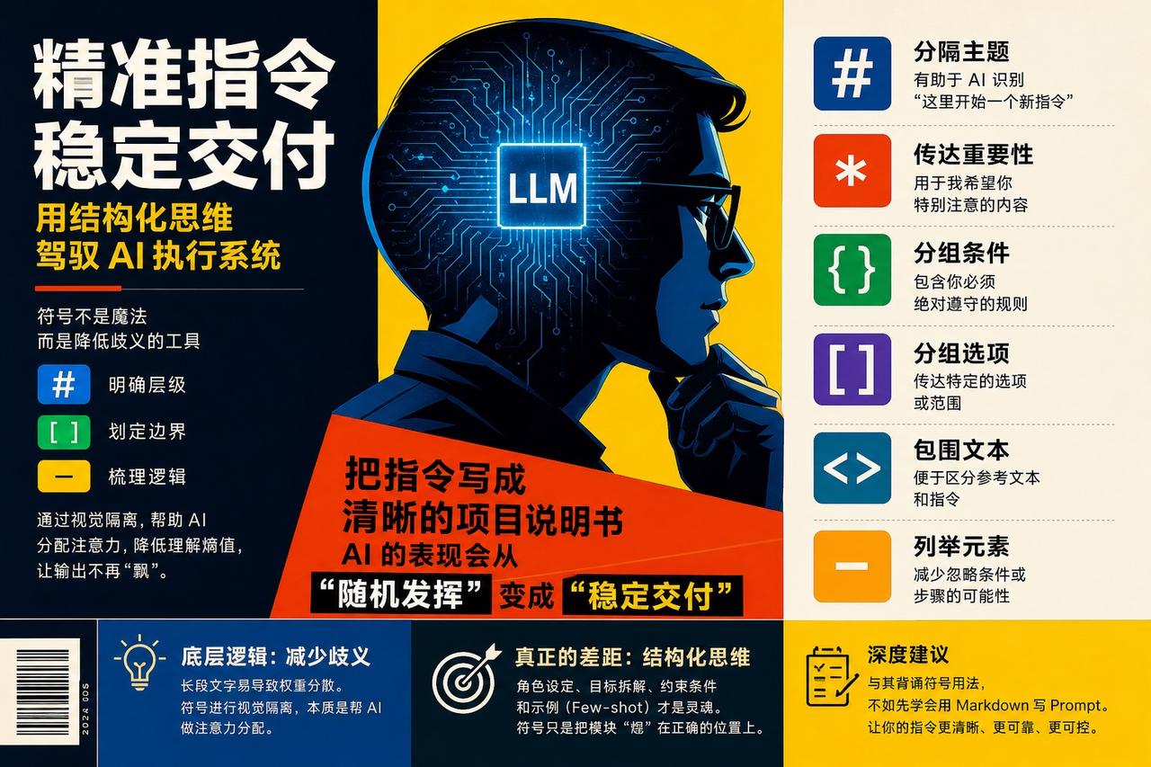 【提示词里的符号：是玄学还是结构化力量】

很多人把 ChatGPT 当搜索引擎