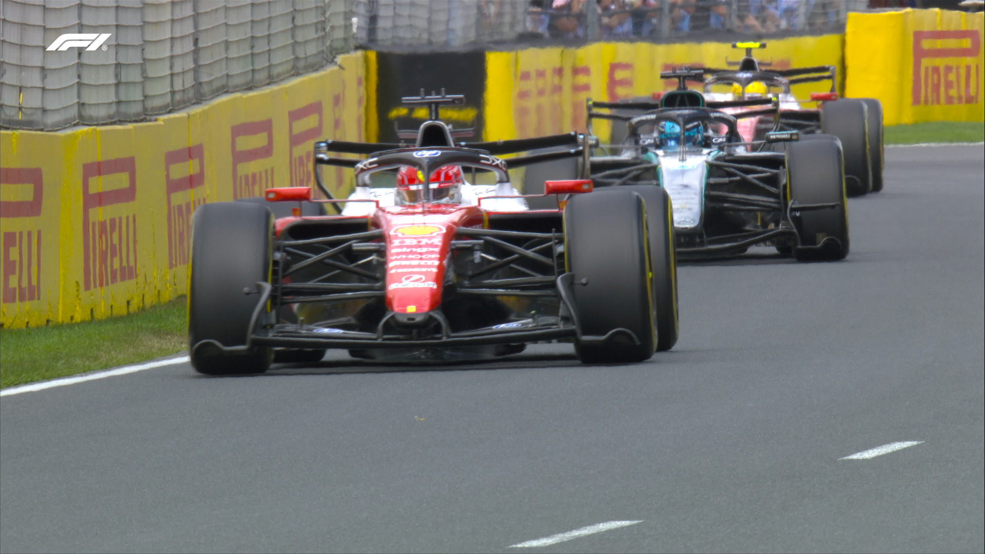 有一说一 这比赛确实挺精彩 超多缠斗以及攻防战F1赛车2026F1澳大利亚大奖赛