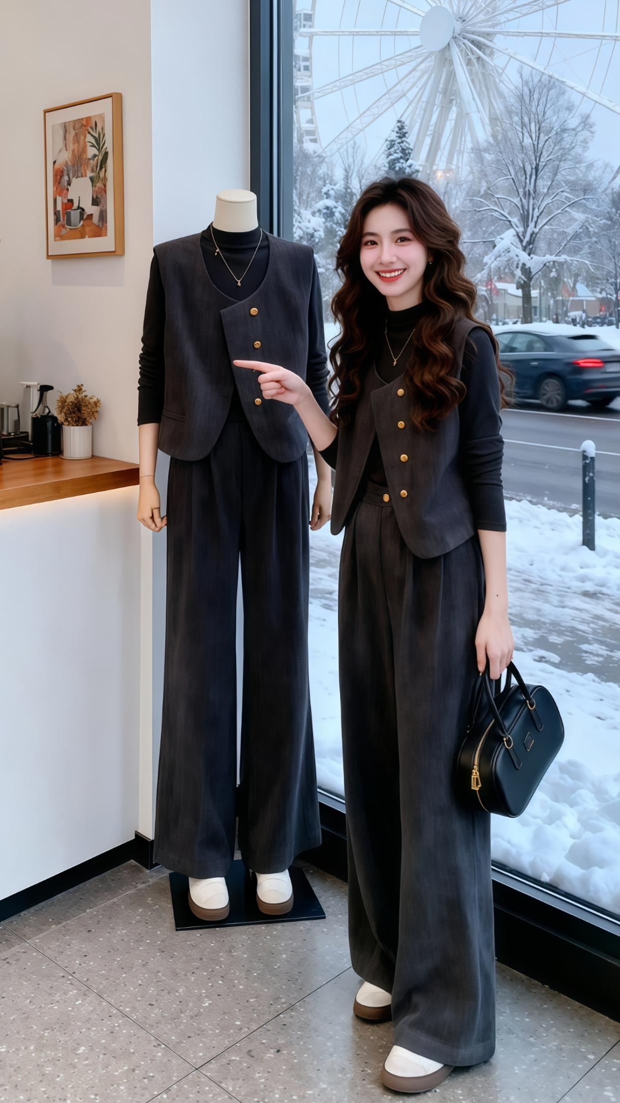 气质女神穿搭 女神穿搭 精致穿搭 优雅气质 名媛气质