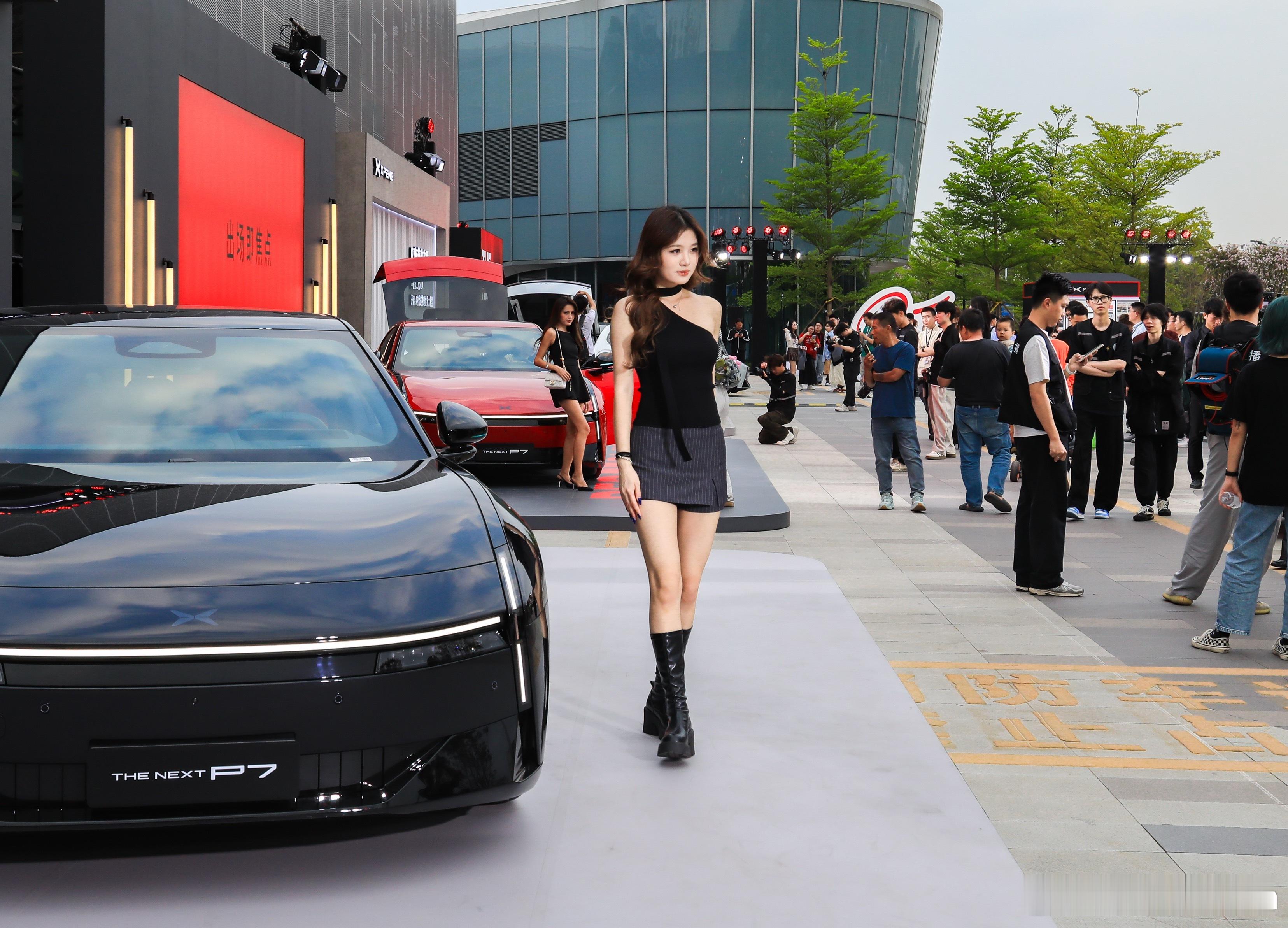 黑色真好看啊小鹏p7