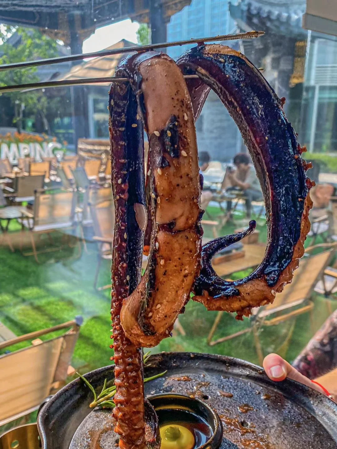 在沈阳吃烤肉……见世面了！！