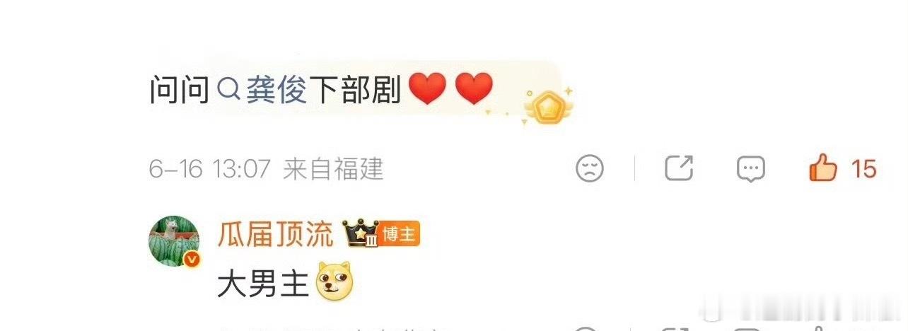 龚俊在大男主的赛道扎根了