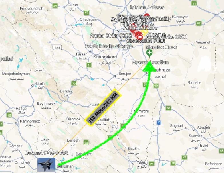 美飞行员被击落后，24小时竟带伤步行200公里？真实目的曝光

据外媒报道，当地