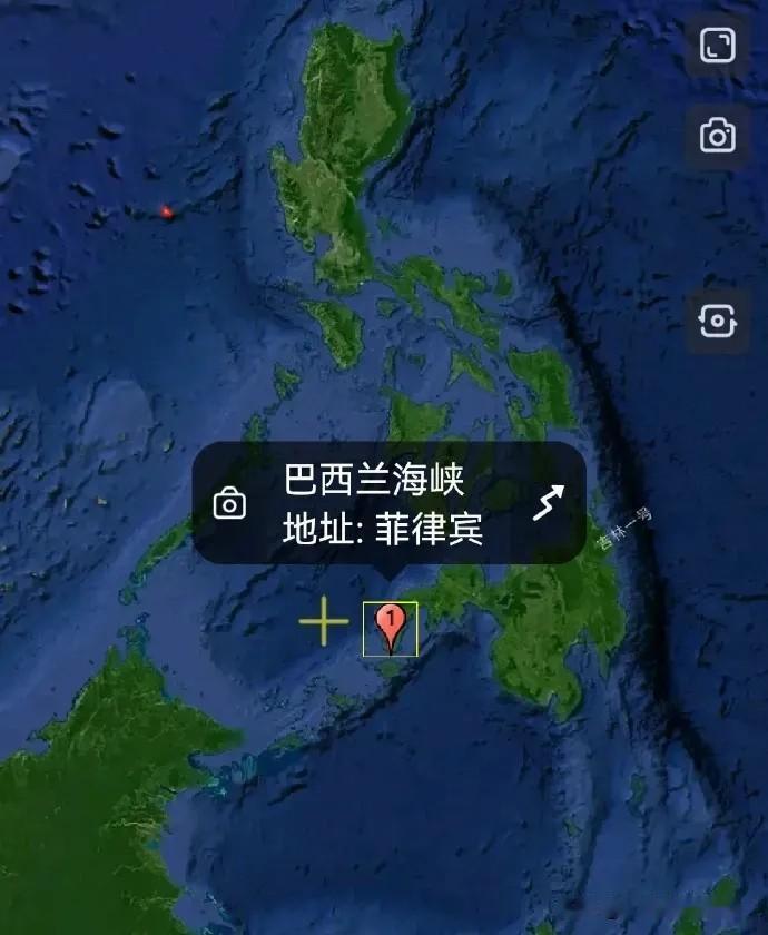 大姑娘上花轿，头一回啊

辽宁舰已经抵达了巴西兰海峡

大家看看图上的位置，这是