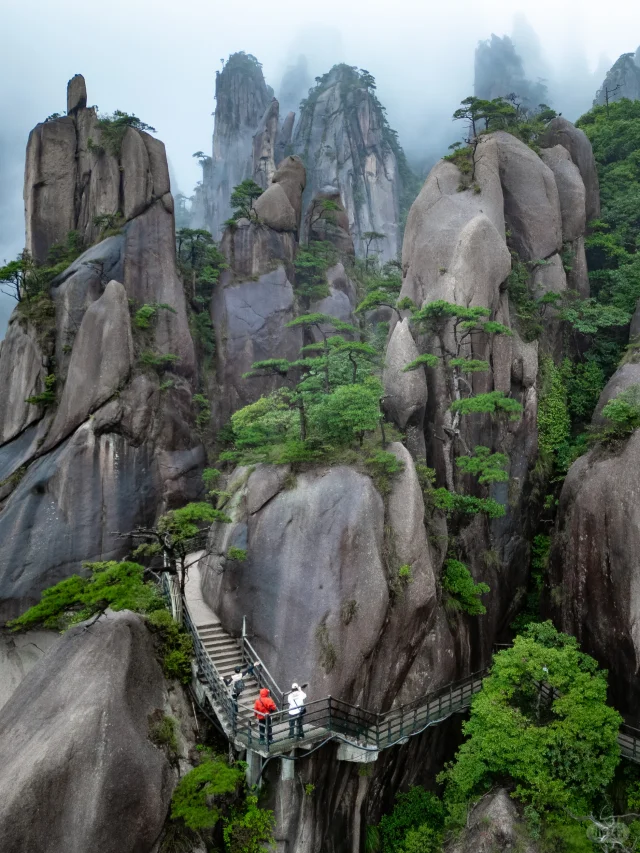 不愧是被国家地理推荐的宝藏仙山，云海绝了