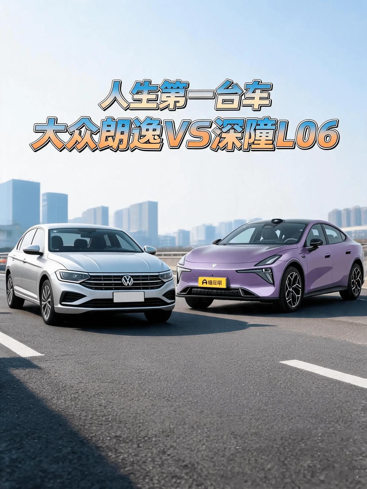 把大众朗逸和深蓝L06放在一起比，表面上都是“十多万买台车”，实际上你是在替两种