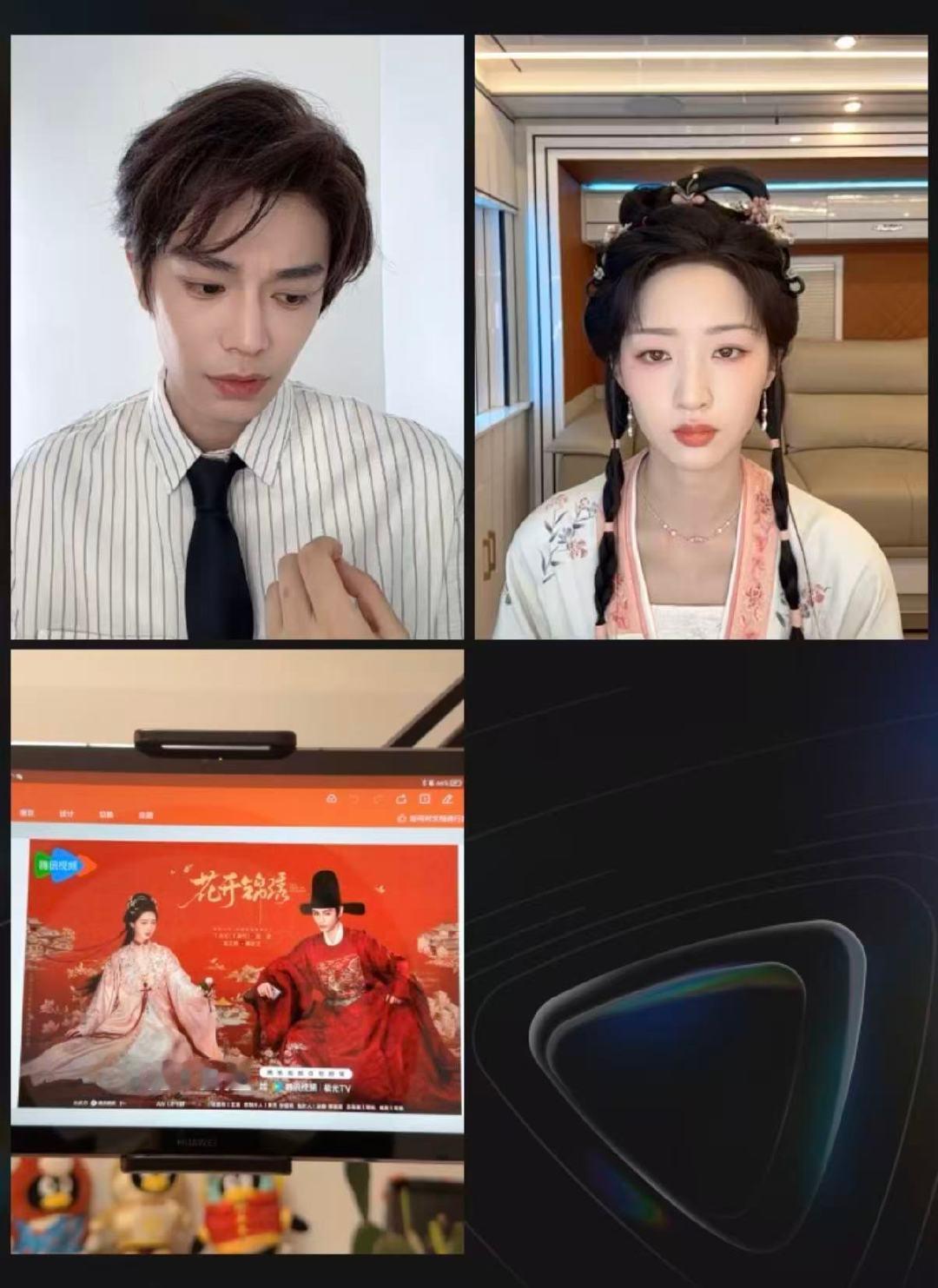 丁禹兮回应拍花开锦绣骑马受惊丁禹兮说不要去责怪一匹马 《花开锦绣》直播名场面+1