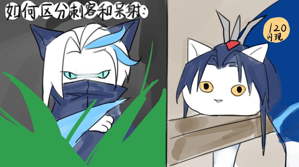 《如何区分刺客与呆射》#游戏233##王者荣耀# ​​​