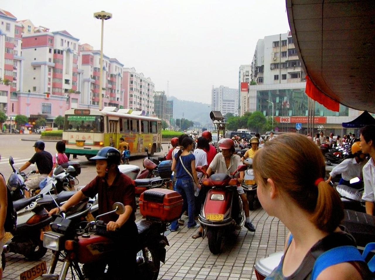 2006年，江门，经济上行时期的美感