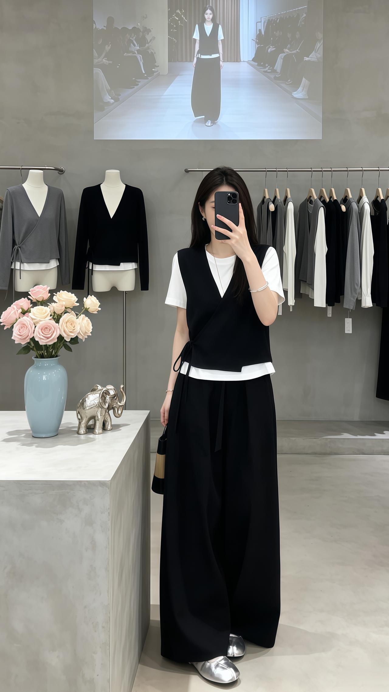 不挑身材的松弛感穿搭 姐妹穿搭松弛感拉满气质穿搭 穿搭韩系穿搭