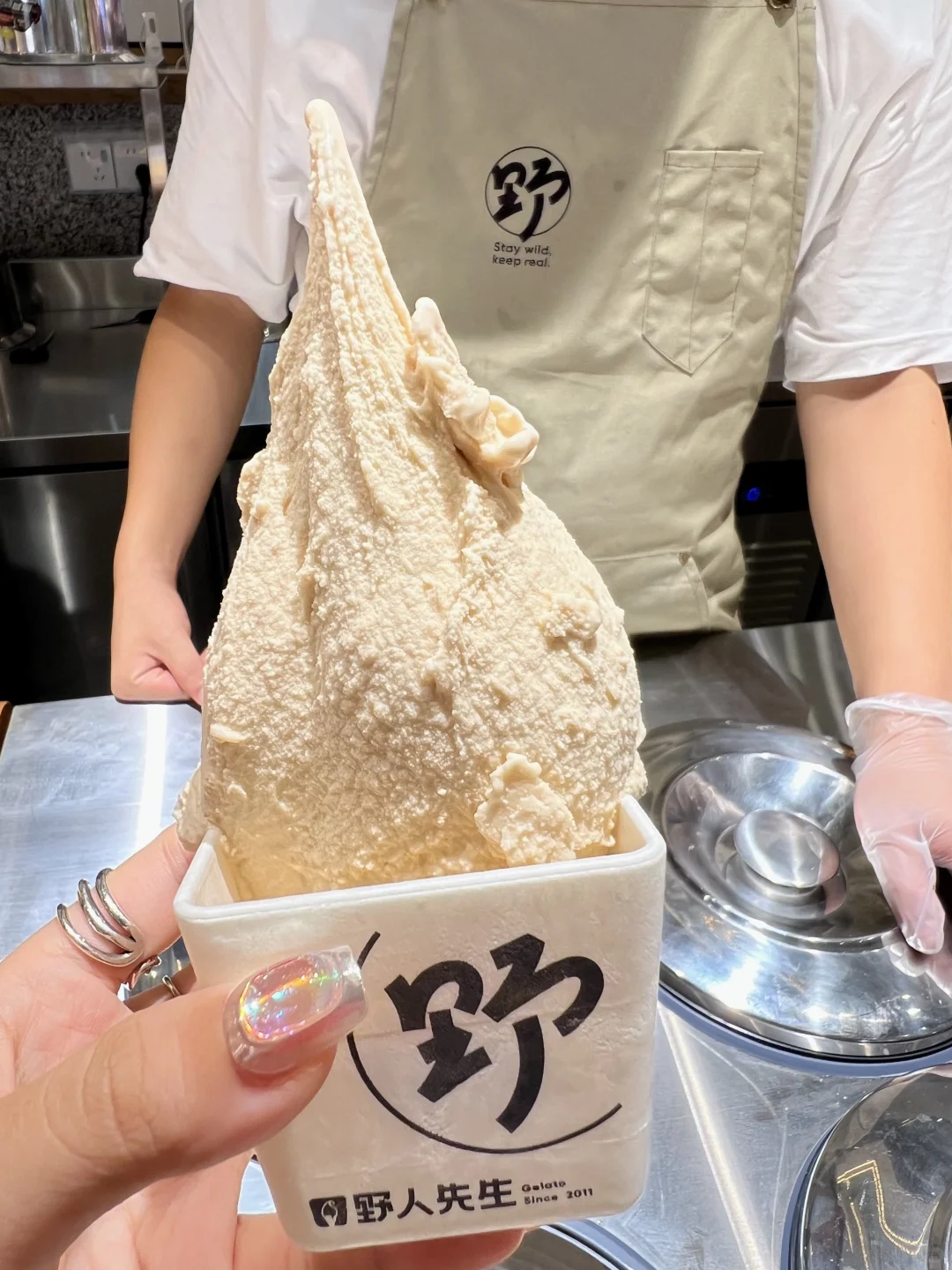 不是！拉丝冰淇淋你终于来上海了！？？