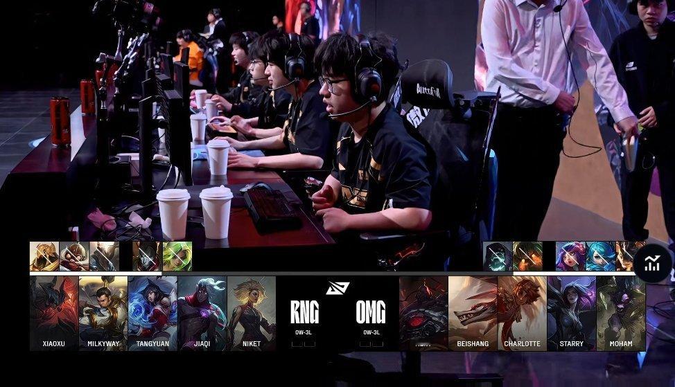 【2025LPL第二赛段 OMG vs RNG】首局BP如下，你更看好谁？OMG
