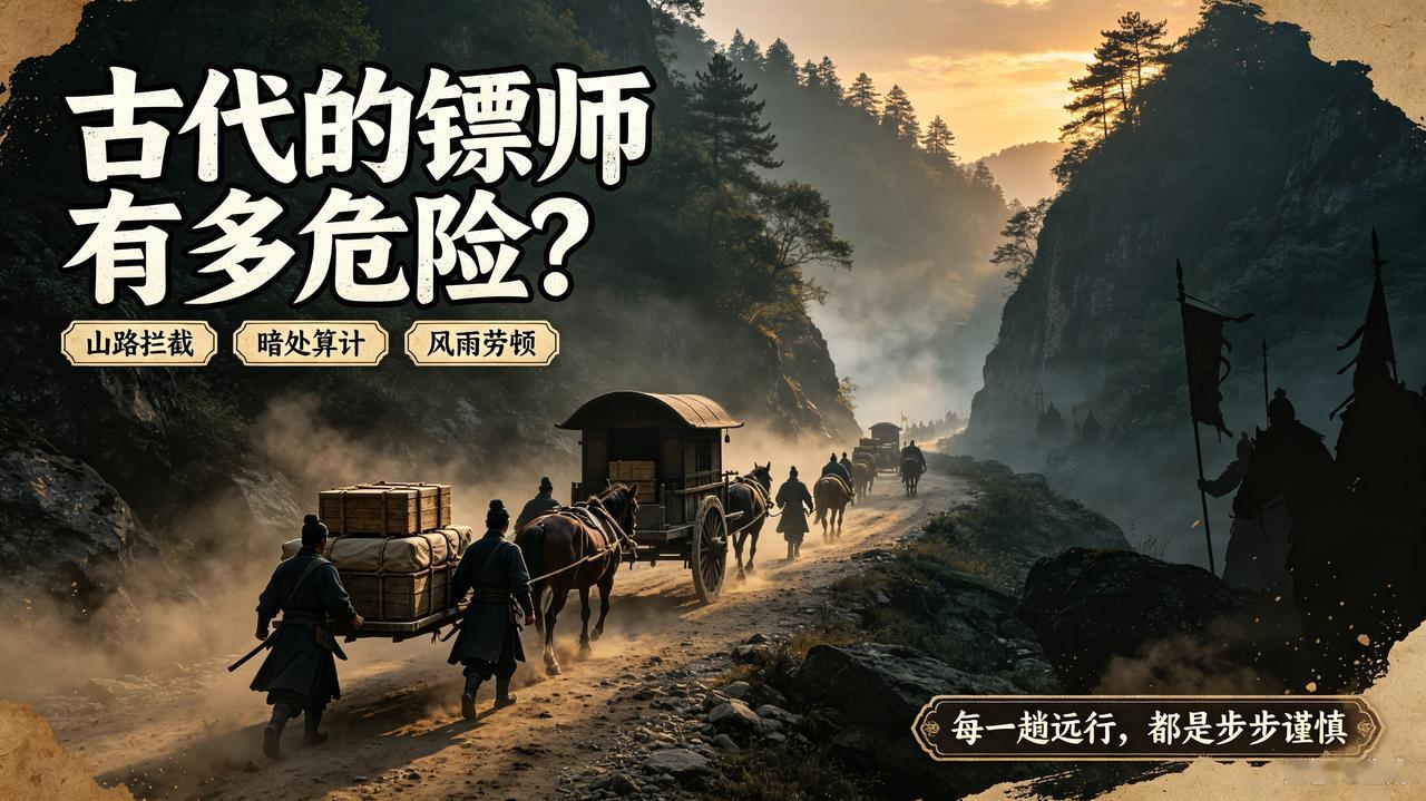 古代的镖师有多危险?
古代的镖师有多危险？
 
很多人被影视剧误导，觉得古代镖师