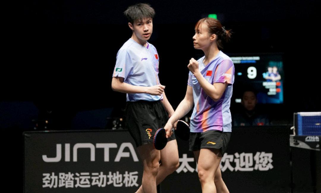 国乒混双夺太原站首冠 强势夺冠！黄友政/石洵瑶3-1混双登顶太原站，斩获本站首金