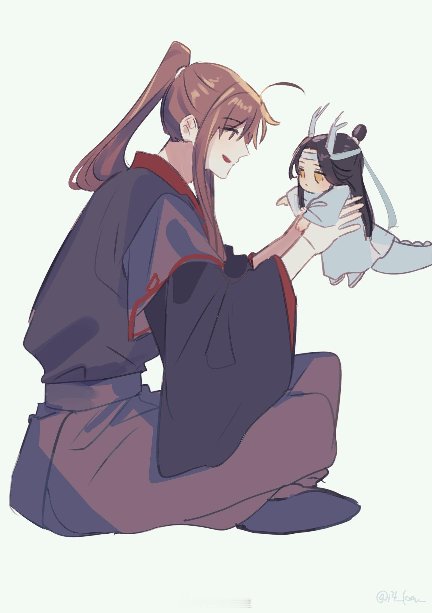 魔道祖师忘羡魔道祖师 小龙叽好可爱啊x:i4_kan 