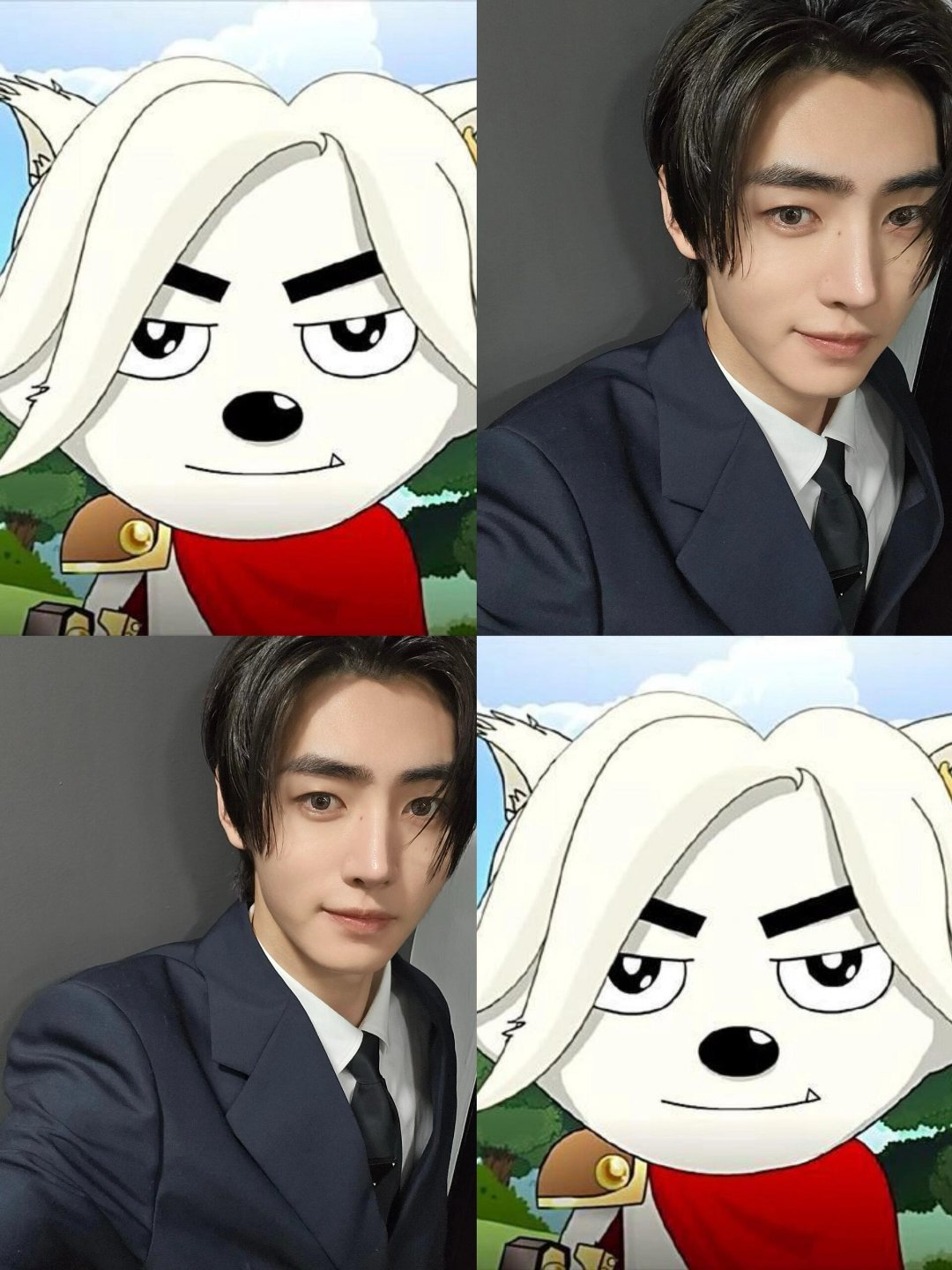 可能是kpop羊村狼堡集合体的HYBE小白狼 朴成训小灰灰 明宰铉/安乾镐懒羊羊