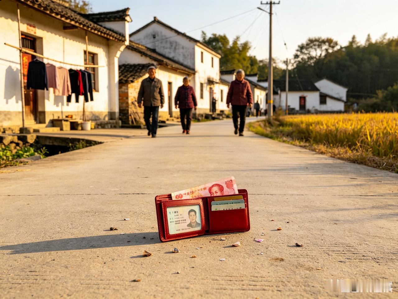 现在农村人素质太高了，路上捡到手机，没有监控，都不用报警，就把事情解决了。

我
