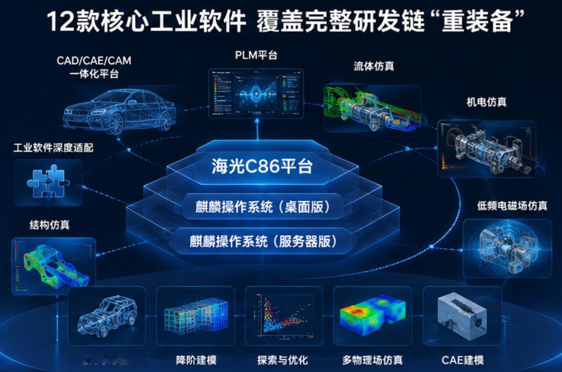 汽车碰撞、流体仿真都敢跑，海光CPU这次碰上“硬茬”了。
评价一颗CPU，办公软