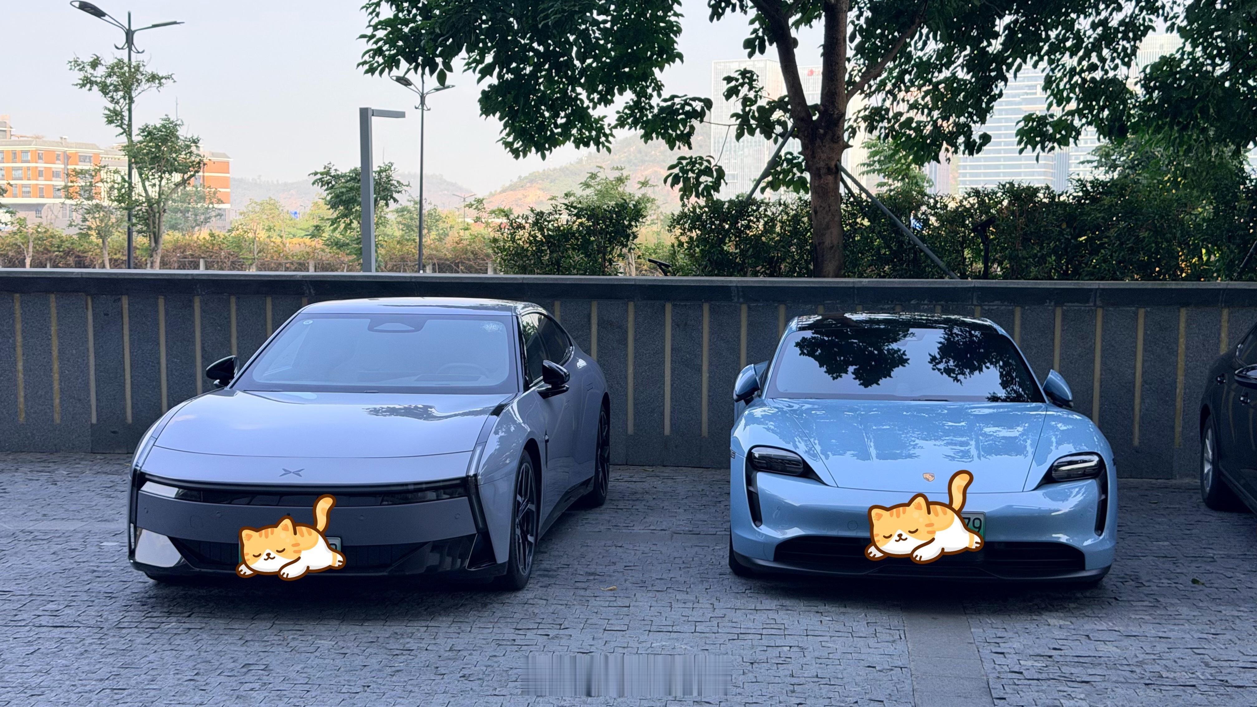 小鹏P7vs保时捷taycan哪个帅？