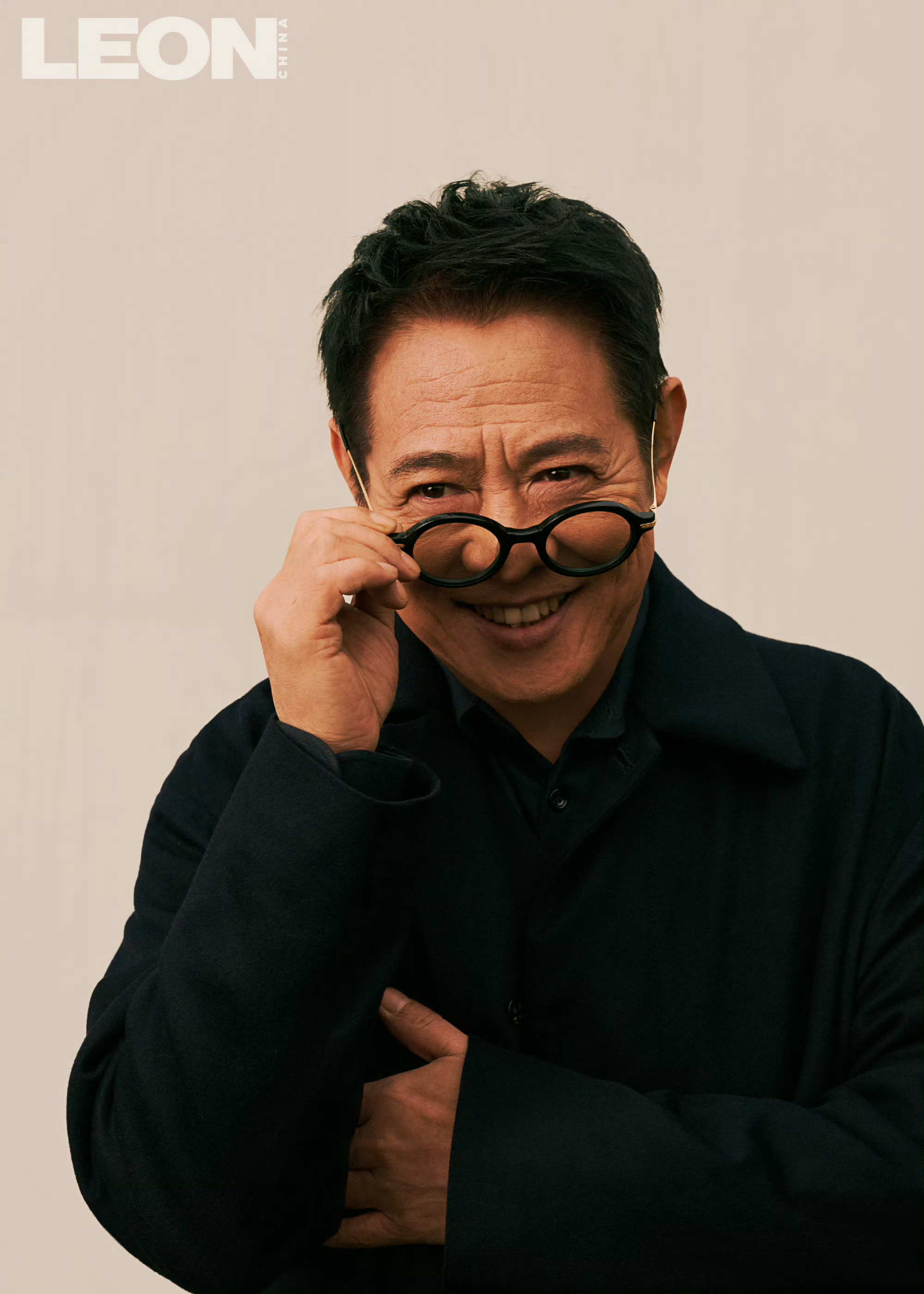 李连杰LEON中文版闭年刊李连杰静观自在大片摄影：黄海强John 