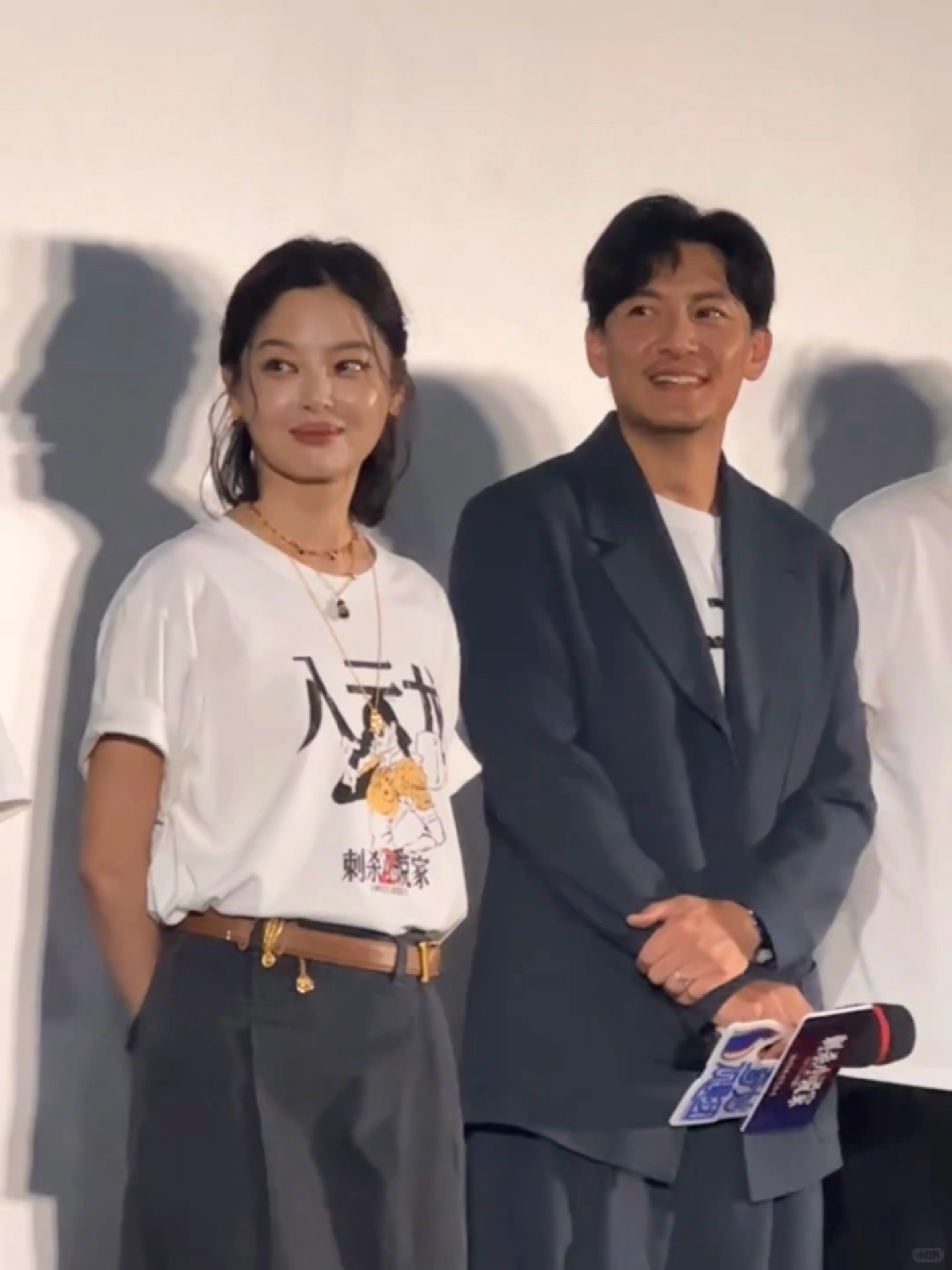 辛芷蕾张震同框✨🥰 来个导演递本子吧🫴 ​​​