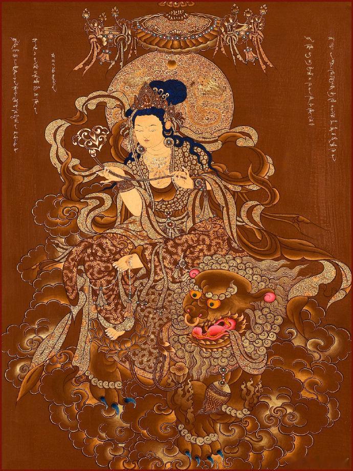 看到文殊菩萨不要忽视，许什么都灵！ 