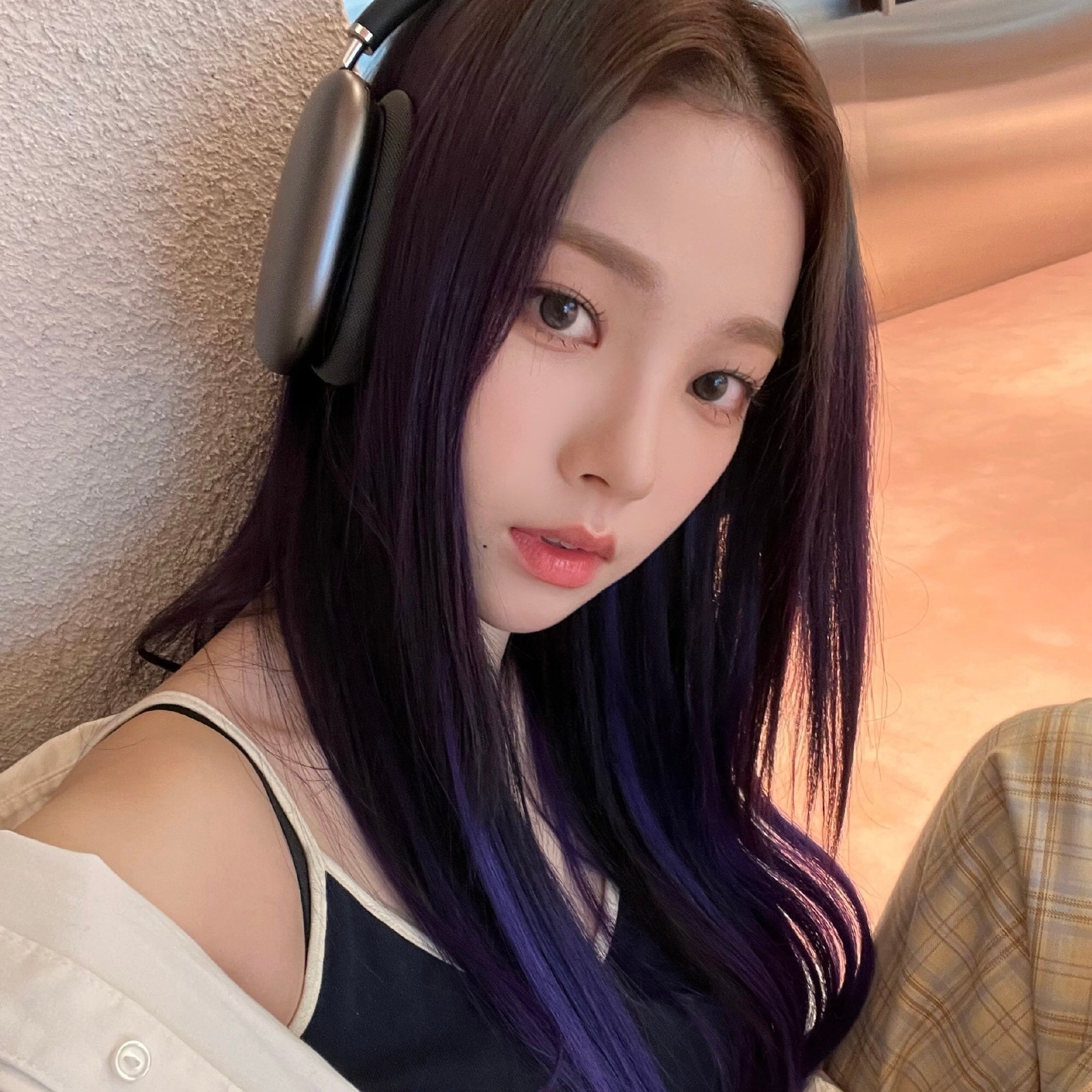 柳智敏紫发 紫葡萄💜💙 