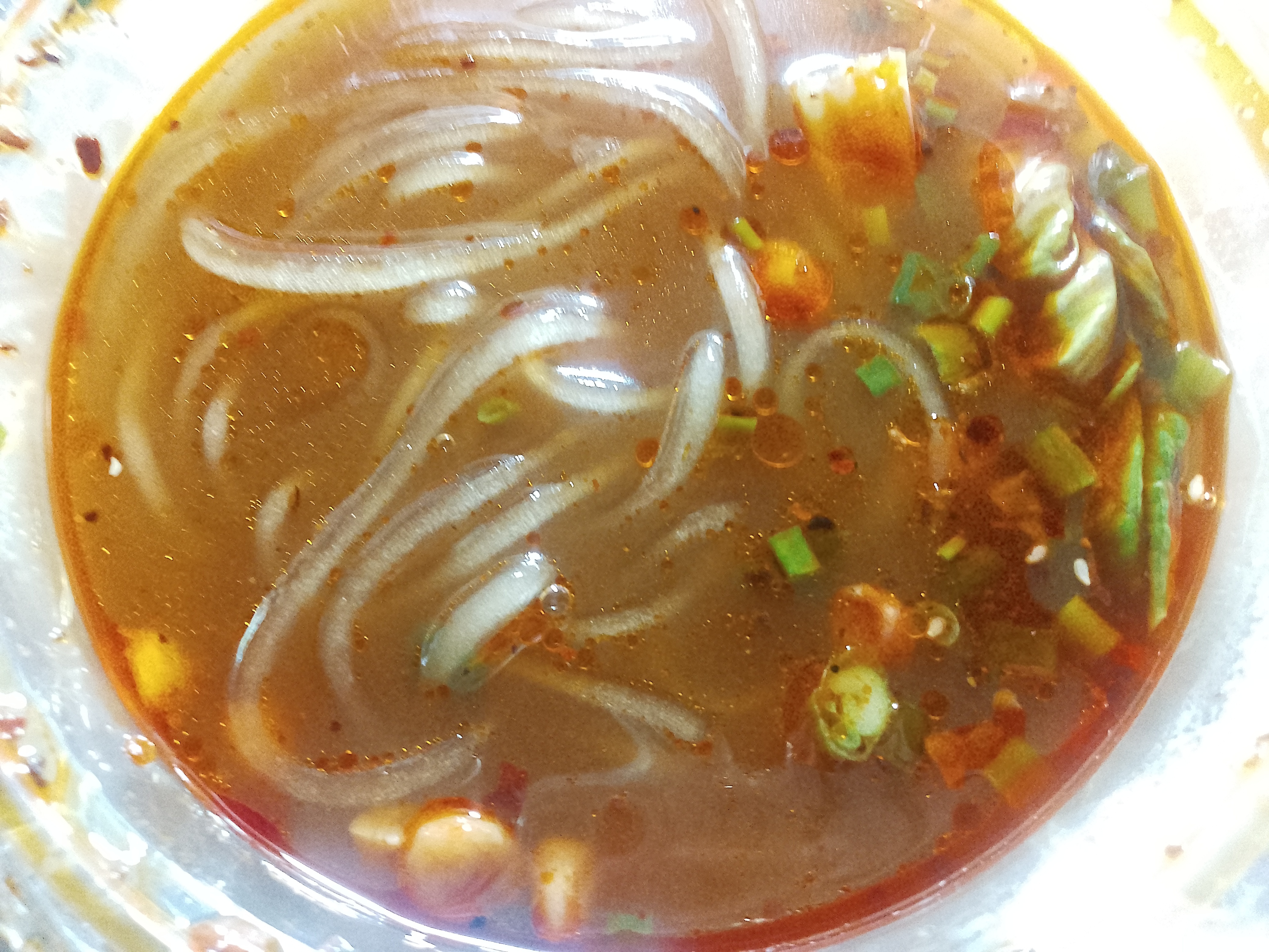 一只小泷包_拾柒 今日夜宵，酸辣粉，好久没吃了，好吃😋 ​​​