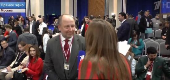 【🤡俄罗斯国家电视台的一名记者采访了“史蒂夫·罗森伯格”，结果发现他是一名俄罗