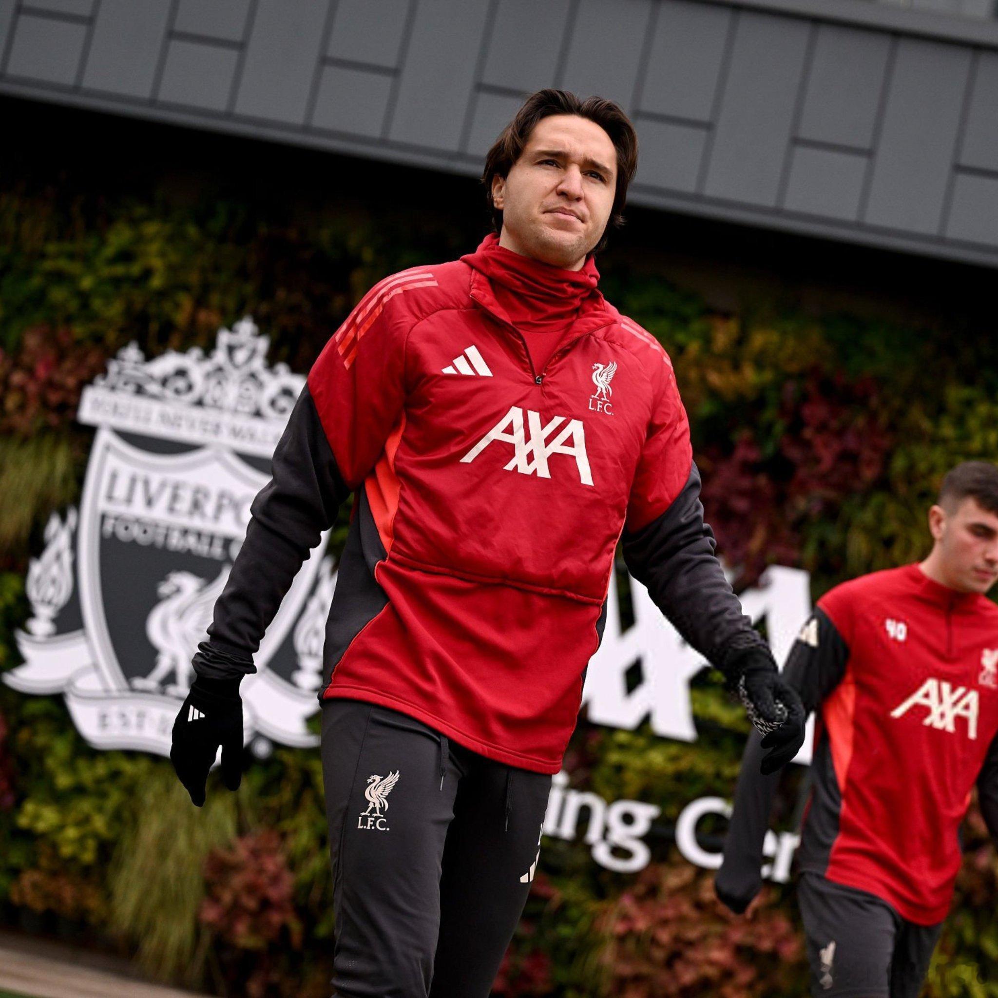 都灵体育报：利物浦要价1200万欧元出售小基耶萨，尤文图斯正在评估各种解决方案，