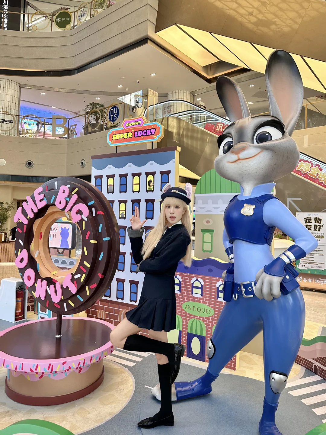 尼克狐尼克！你被捕了！🐰广州新年疯狂动物城