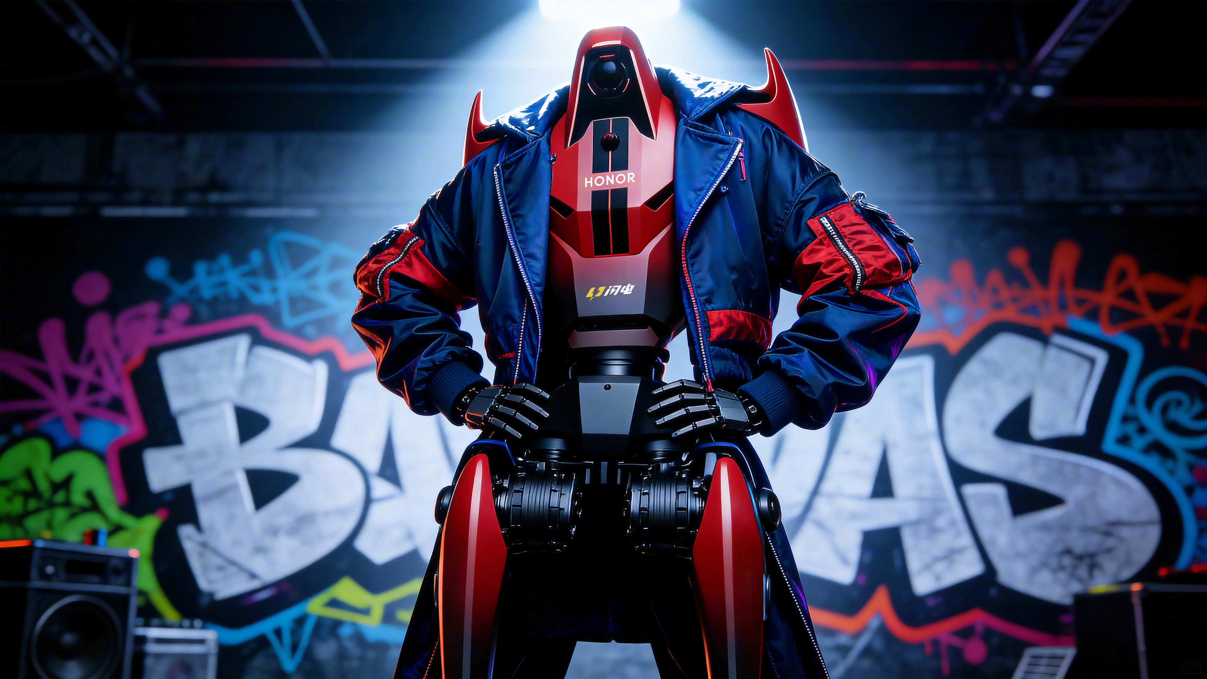 胡兵给荣耀机器人发走秀offer胡兵喊话荣耀出机器人周边 胡兵喊话机器人一起走秀