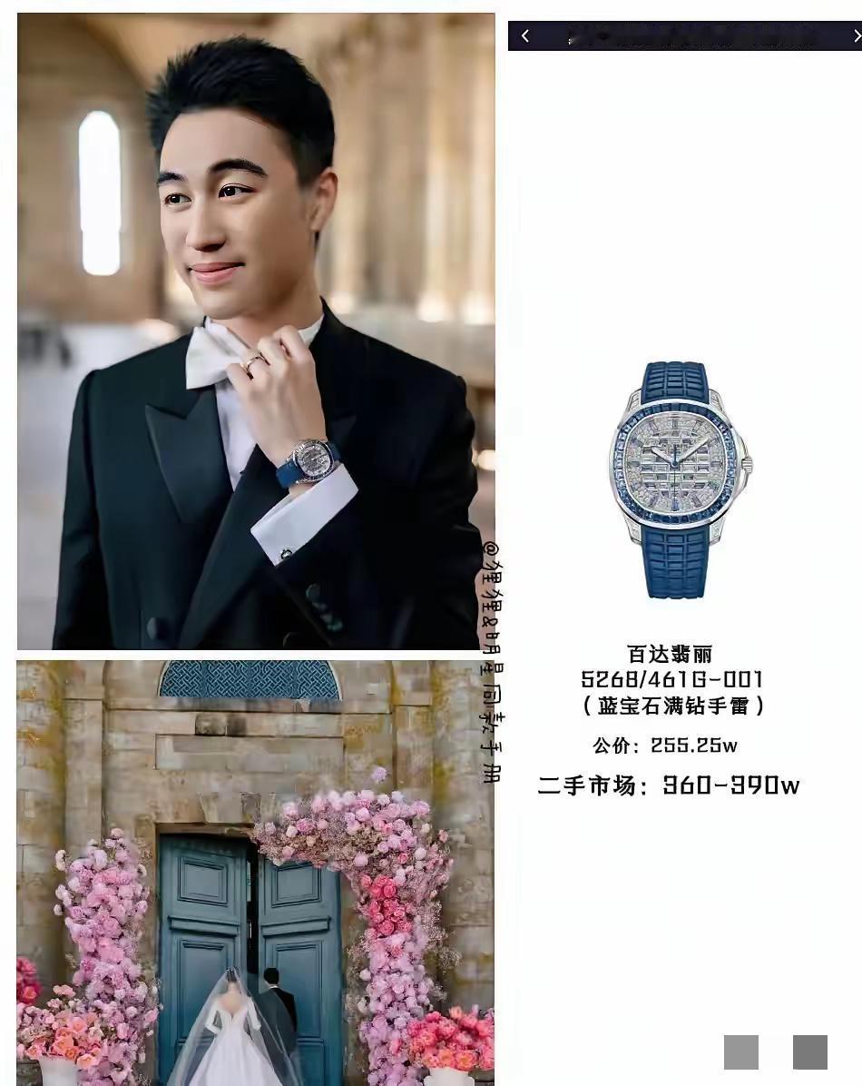 赌王儿子真的有钱，一块手表要几百万
