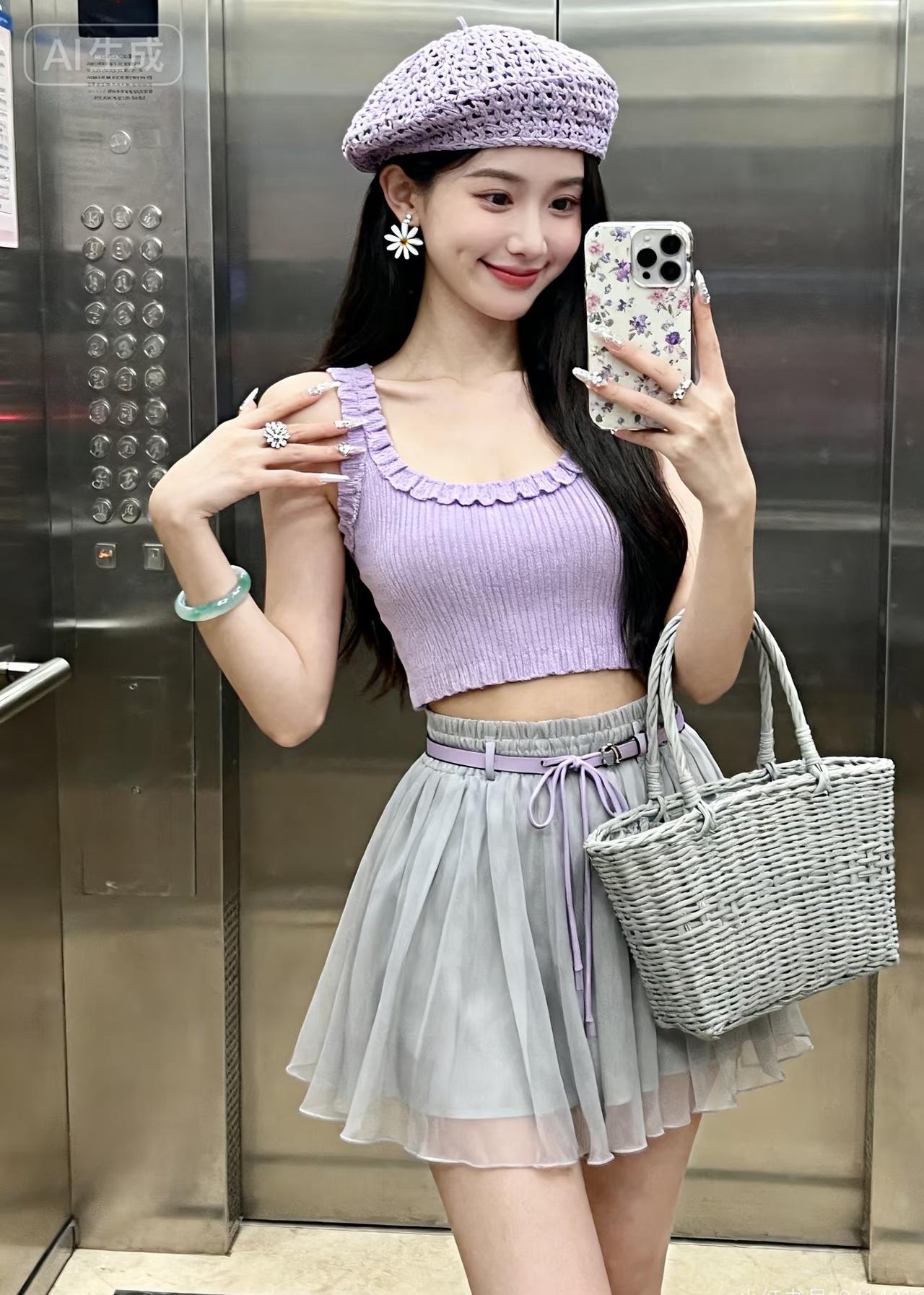 自拍一下[比心]