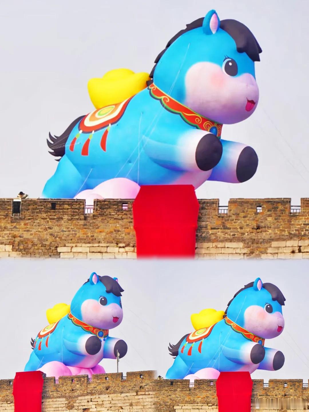 南京城头跑着马。马上有钱今年很流行啊。前两天小朋友说，已经给我画好一副炒股人必备