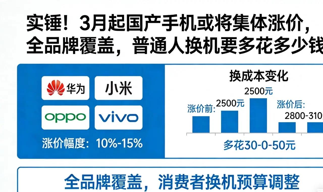 [中国赞]坏消息来了，这次谁也躲不掉。你的钱包又要大出血了。就在下个月，手机价格