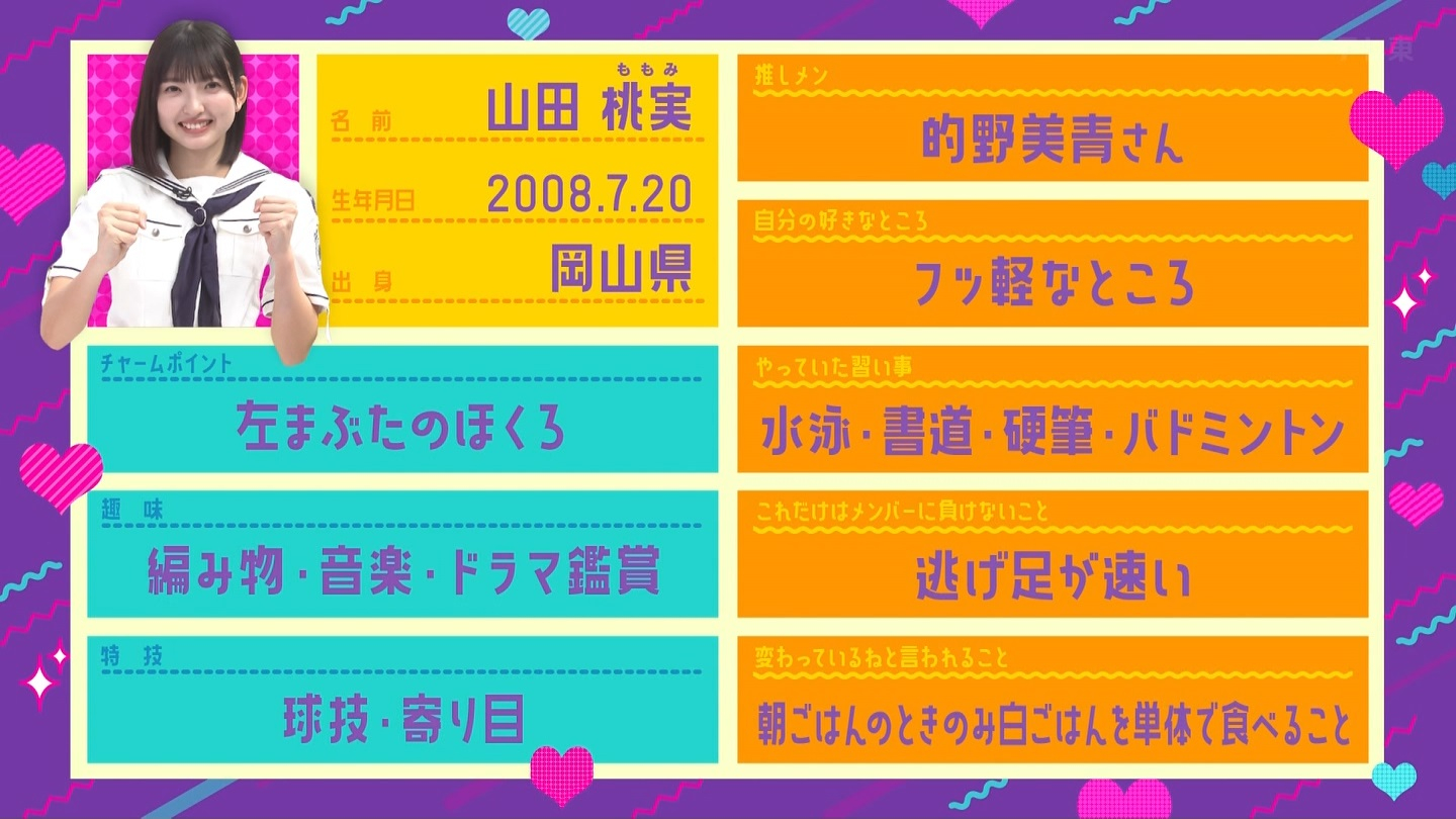 山田桃実そこ曲がったら櫻坂 ​​​