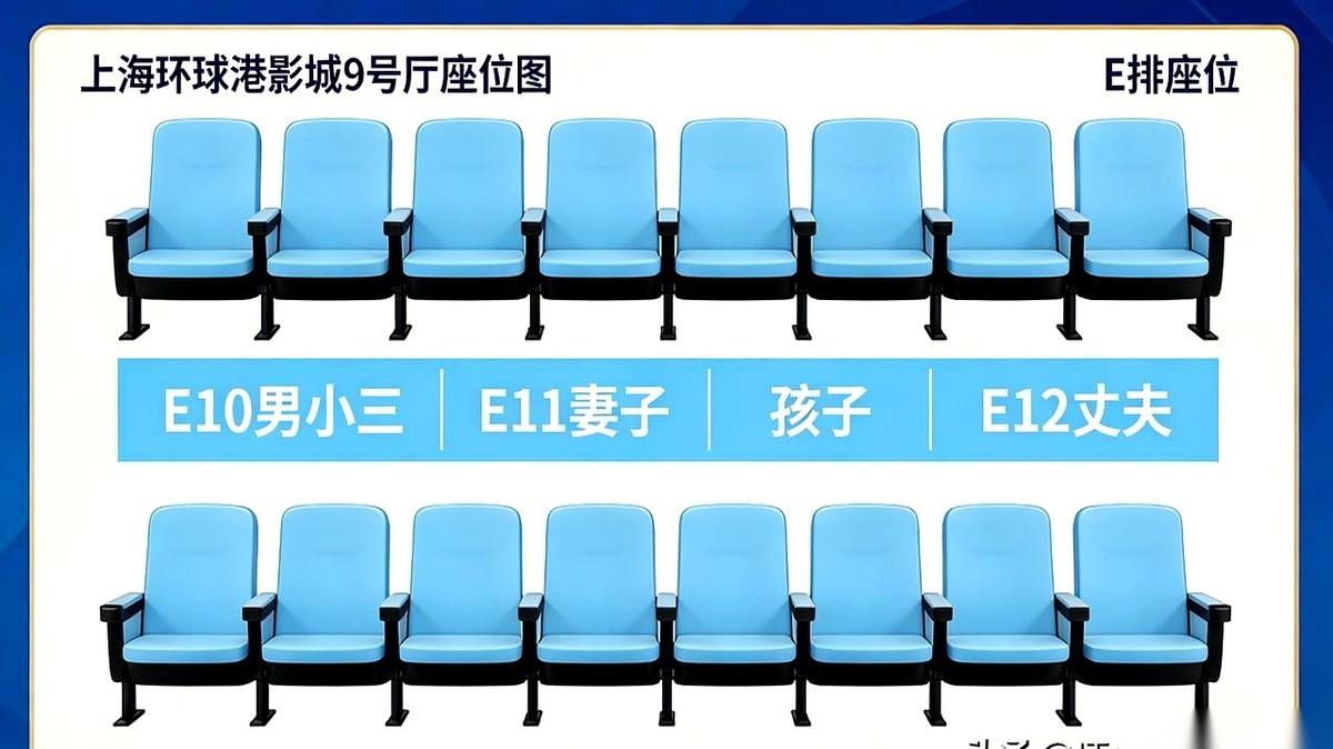 最绝的是什么？
最绝的是，孩子就坐在中间。
真的，就隔着一个娃。
她就敢跟旁边那