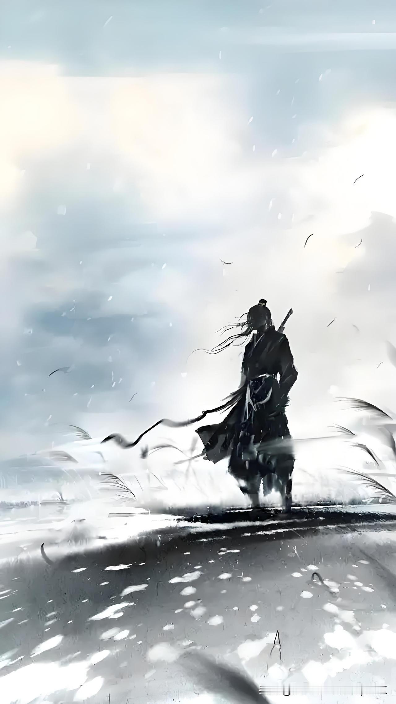 《剑 客》
——贾岛〔唐代〕
十年磨一剑，霜刃未曾试。
今日把示君，谁有不平事。