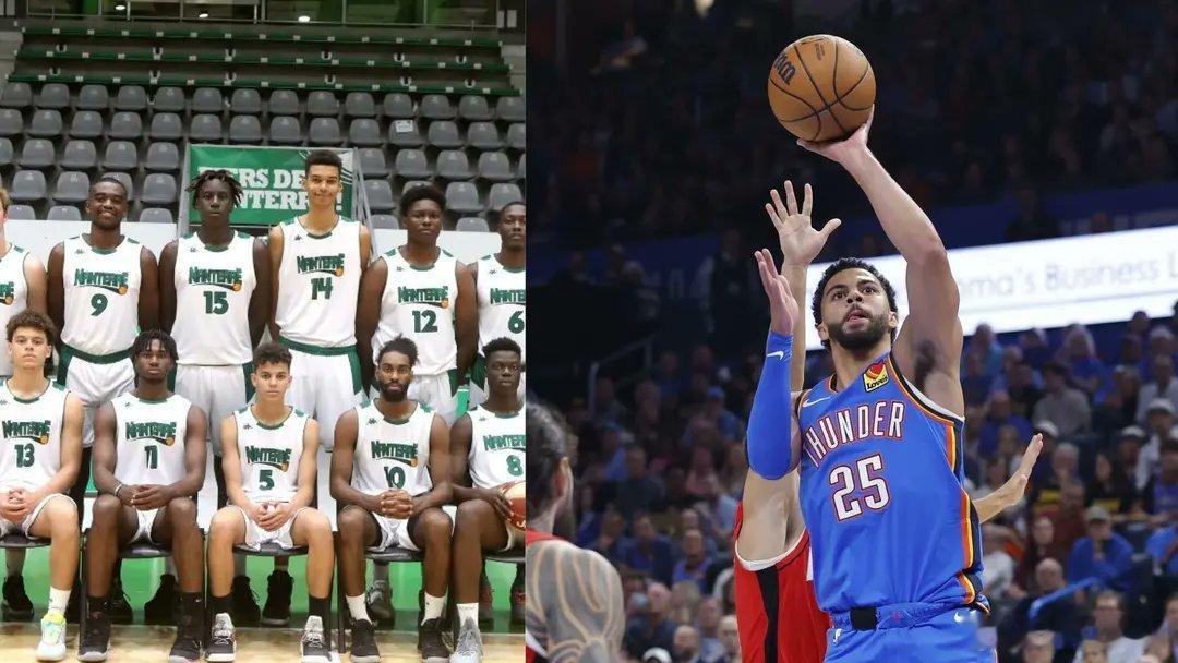 才发现米球王曾与文班亚马在法国南特青年队当过队友... 