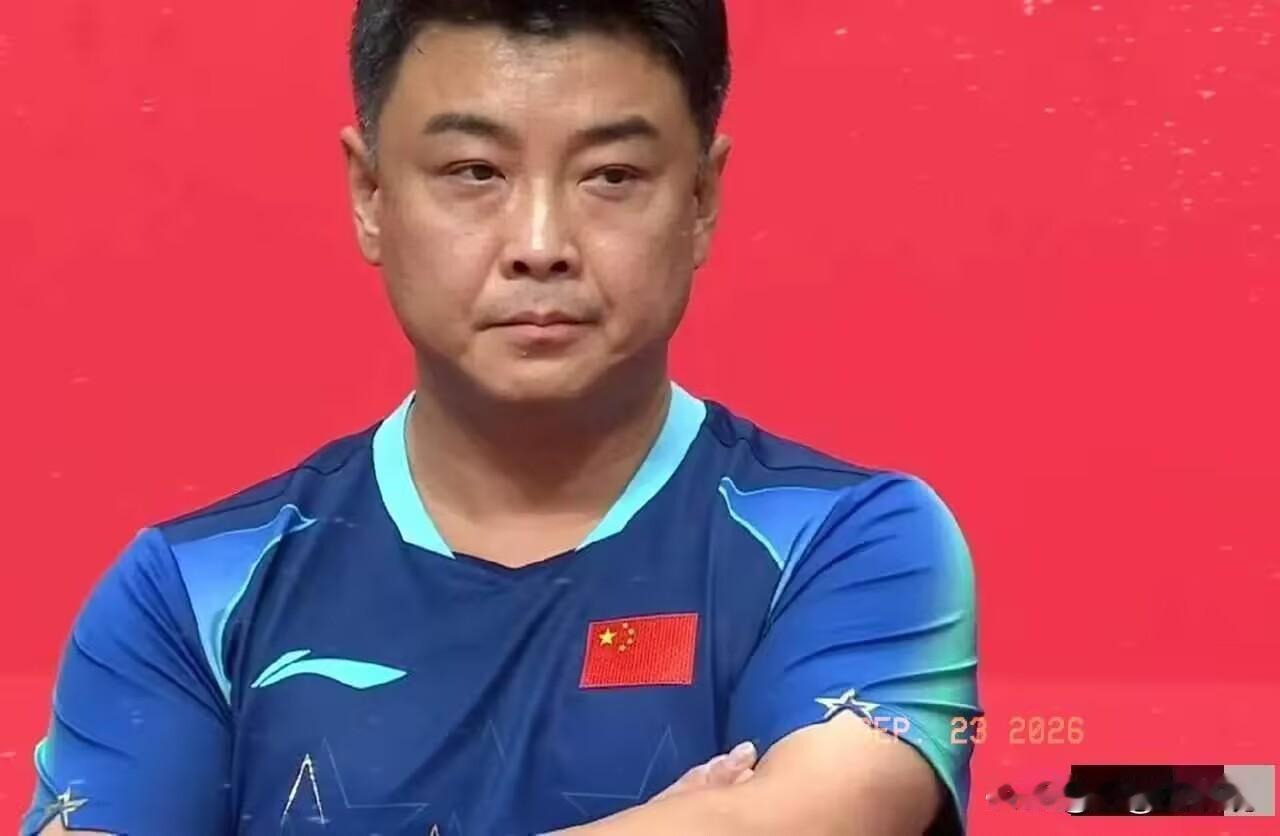 王楚钦3:2险胜林昀儒，为国乒男团拿下首分的时候！大家注意到王皓指导的表情了吗？